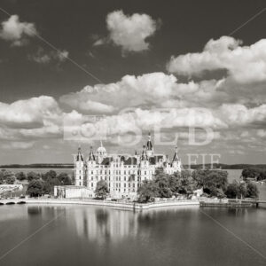 Das Schweriner Schloss in schwarz/weiß - SEB Fotografie